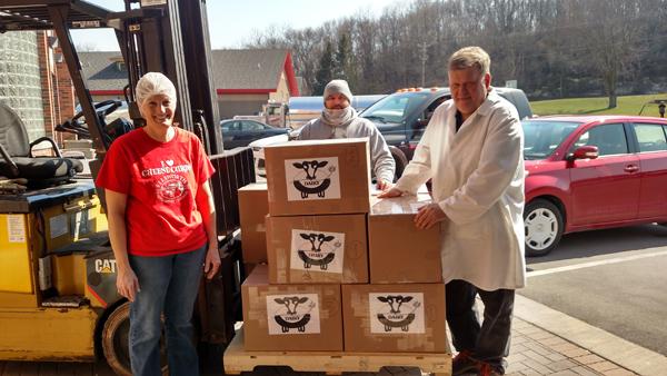 奶酪正從美國(guó)被運(yùn)往黑龍江哈爾濱